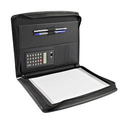 Luxury business black folder