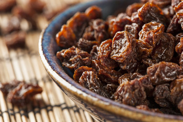 Organic Dried Raw Raisins