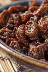 Organic Dried Raw Raisins