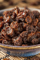 Organic Dried Raw Raisins
