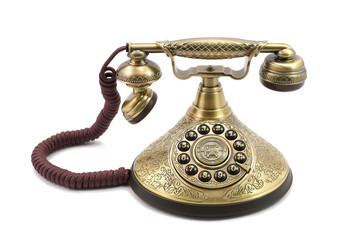 Old vintage telephone