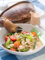 Crab salad