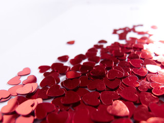 hearts confetti