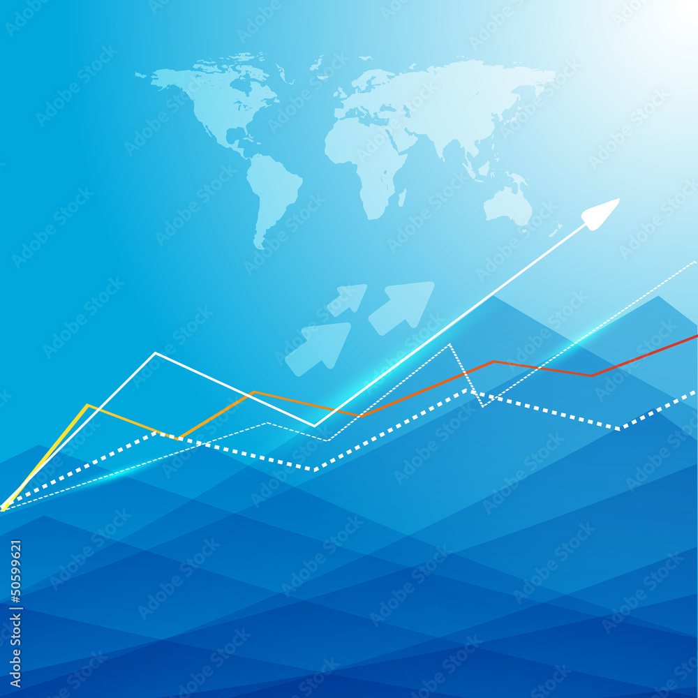 Poster vector statistic backdrop. eps10