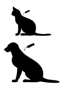 recommend clip art: ペットの予防注射