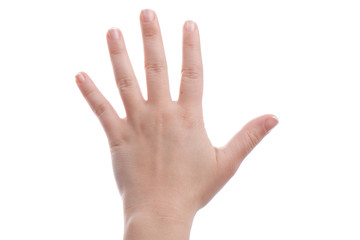 Woman hand