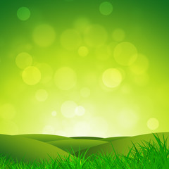 Obraz premium Green Hills