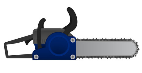 Fototapeta premium Icon chainsaw