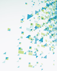 Geometric Abstract Background. Vector