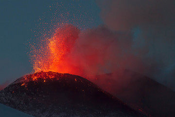 New eruption of Etna-2013