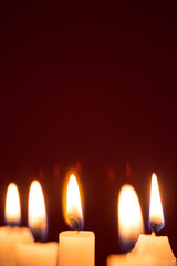 Five candles