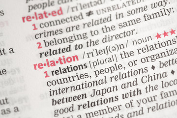 Relation definition