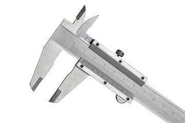 vernier calipers isolated on white