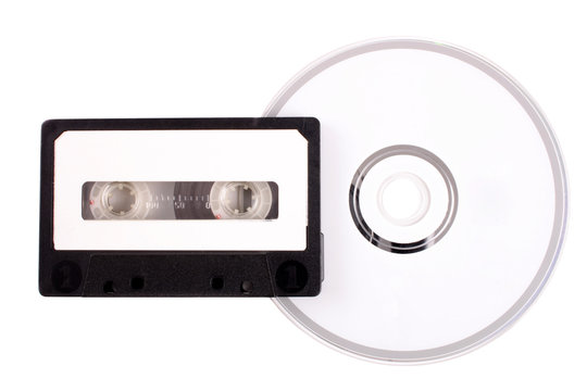 Audio cassette to compact disk