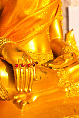 hand of buddha statue in thailand