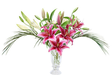 Lilies Vase