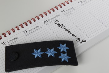 Beförderung bei der Polizei