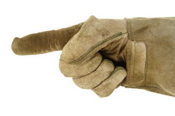 Handzeichen Richtung