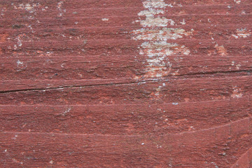 Peeling Paint on Wood. Red. Old. Background Texture.