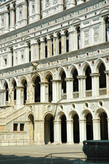 Fototapeta na wymiar Doges Palace in Venice Italy