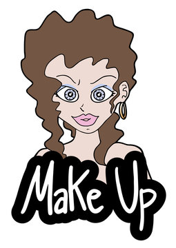 Make up girl