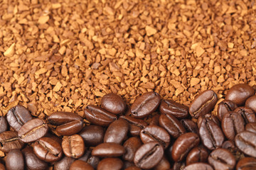 Coffee Bean Scattered