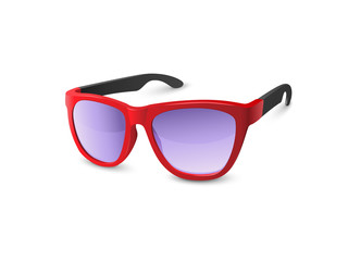Stylish Red Sunglasses