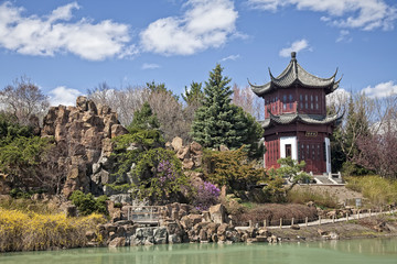 Chinese Garden in Montreal Botanical Garden