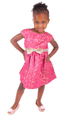 Adorable african little girl