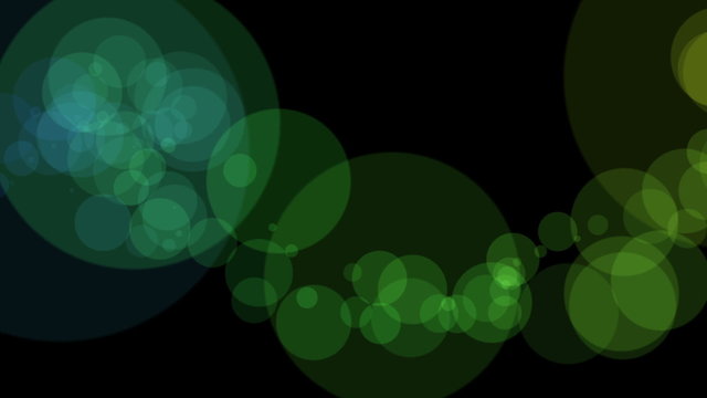 wonderful video animation with moving bubbles &ndash; loop HD