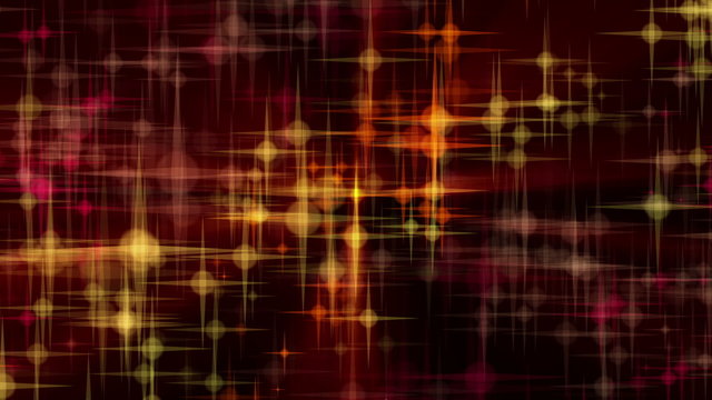 Fantastic video animation &ndash; glowing stars &ndash; loop HD 1080p