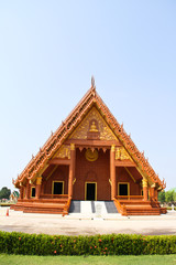 Thai temple, Wat Savangveerawong, Ubonratchathani Thailand