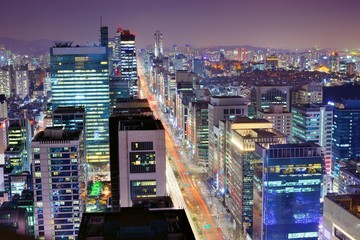 Obraz premium Seoul Cityscape