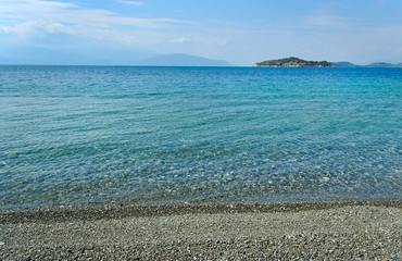 The Mediterranean sea.