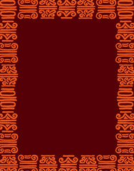 エスニック柄パターン