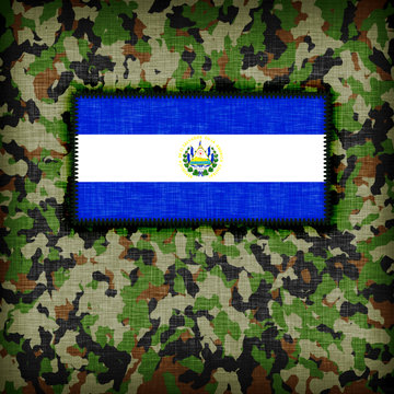 Amy camouflage uniform, El Salvador