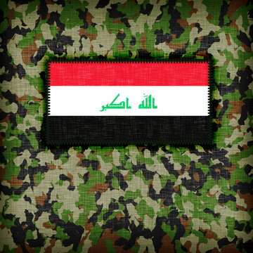 Amy camouflage uniform, Iraq