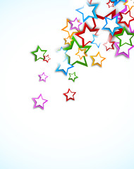 Background with stars