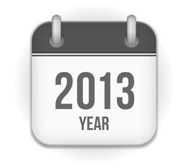 Vector calendar app icon