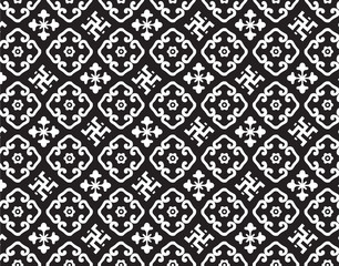 エスニック柄パターン