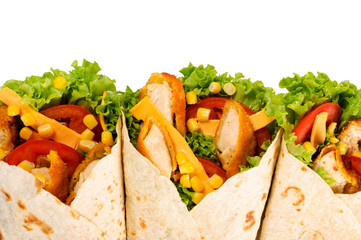 Chicken wraps