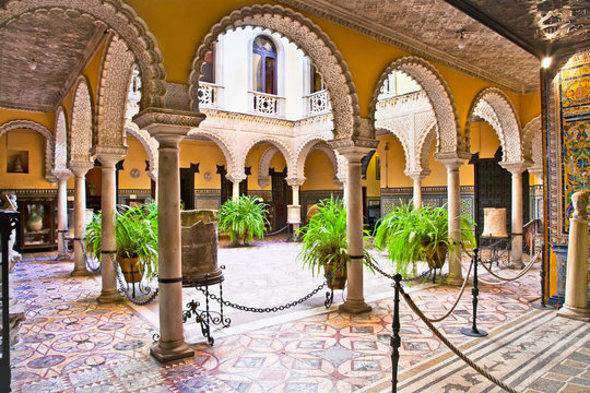Museum Lebrija Palace (Palacio de Lebrija ), Sevilla,  Spain.
