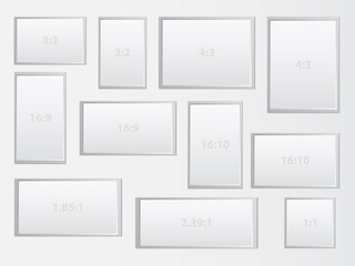 Aspect Ratio Of Different Displays