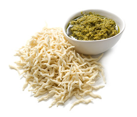 Trofie e pesto - piatto tradizionale Ligure