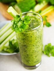 green vegetable juice