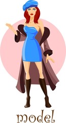 Мультфильм характер - модель