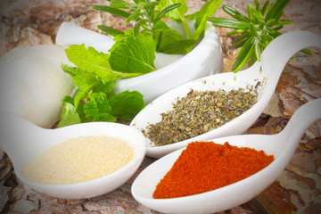 Gewürze und Kräuter
