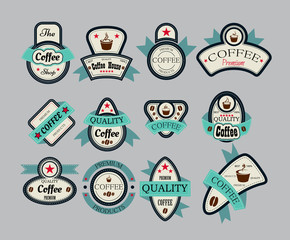 coffee house labels