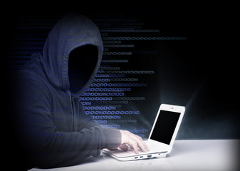 hacker on duty