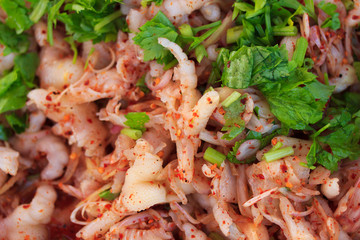 Thai cuisine at the market